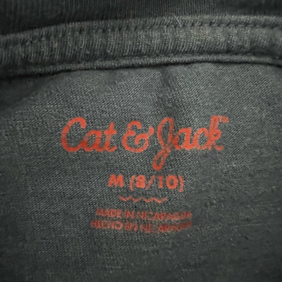 Cat & Jack Blue Dinosaur Tee and Arizona Orange T-Rex Long Sleeve Mini Bundle 🦖 - Picture 10 of 12